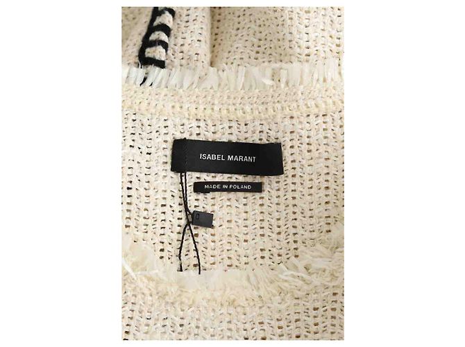 Isabel Marant Top de algodão branco - vista 5