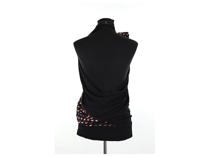 Louis Vuitton Top negro - vista 3