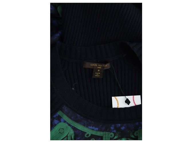 Louis Vuitton Blaues Wollkleid - Ansicht 5