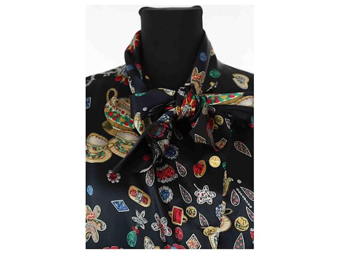 Chanel Camisa de seda Negro - vista 2