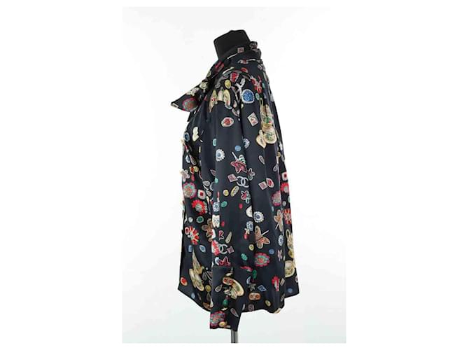 Chanel Camisa de seda Negro - vista 3