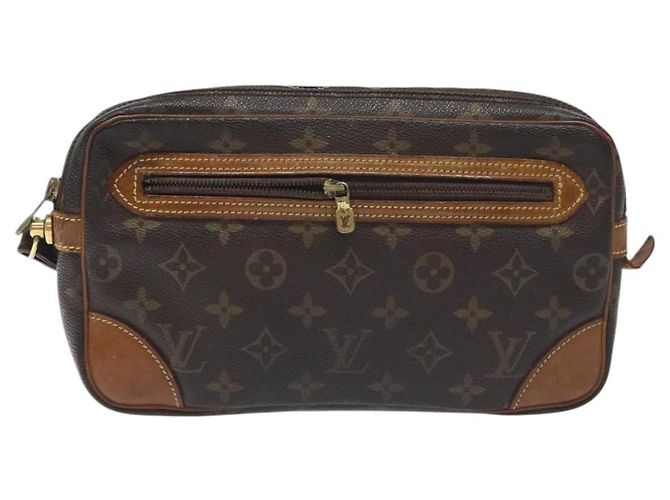 LOUIS VUITTON Monogram Marly Dragonne GM Borsa Clutch M51825 LV Auth BA3368 Monogramma - vista 13