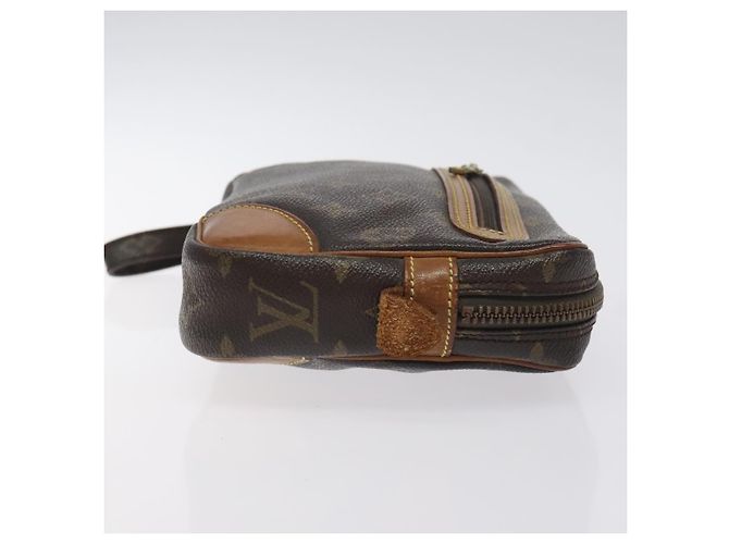 LOUIS VUITTON Monogram Marly Dragonne GM Borsa Clutch M51825 LV Auth BA3368 Monogramma - vista 3
