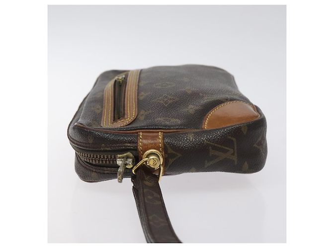 LOUIS VUITTON Monogram Marly Dragonne GM Borsa Clutch M51825 LV Auth BA3368 Monogramma - vista 4