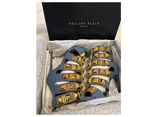 Denim con borchie Philipp Plein Blu - vista 2