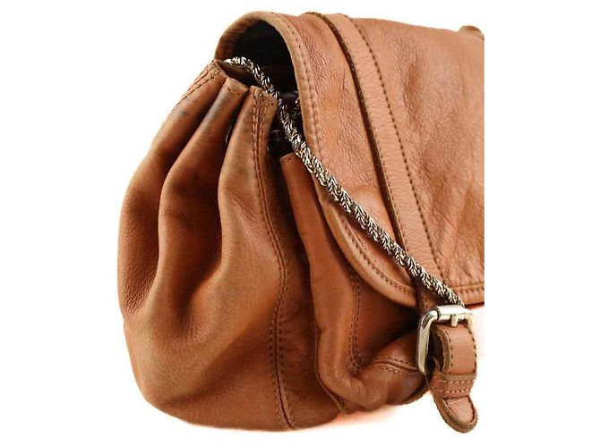 SéZane Brown leather shoulder bag - view 2