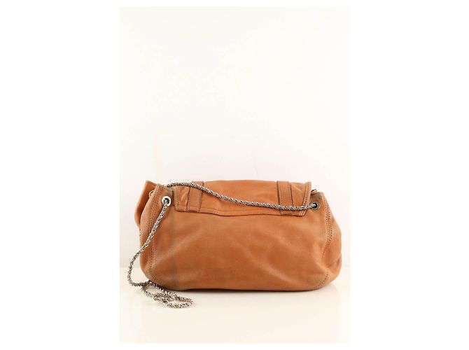 SéZane Brown leather shoulder bag - view 6
