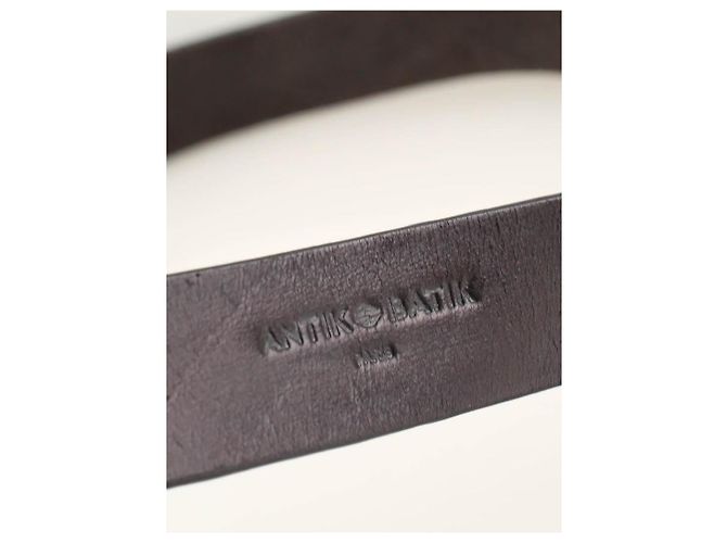 Antik Batik Borsa a spalla in pelle nera - vista 5
