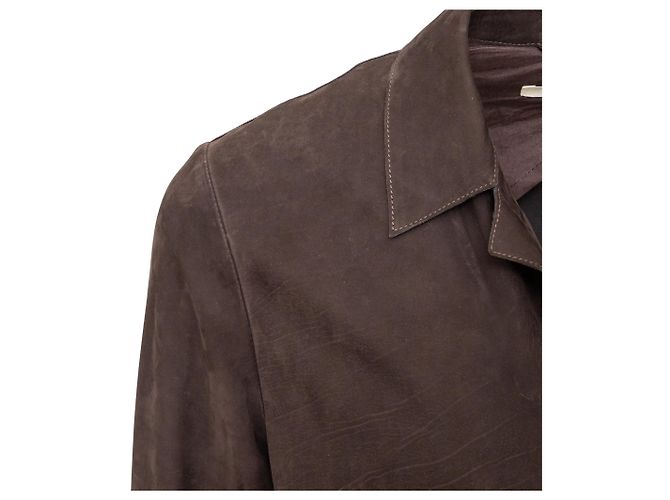 Bally Wildlederjacke Braun - Ansicht 4