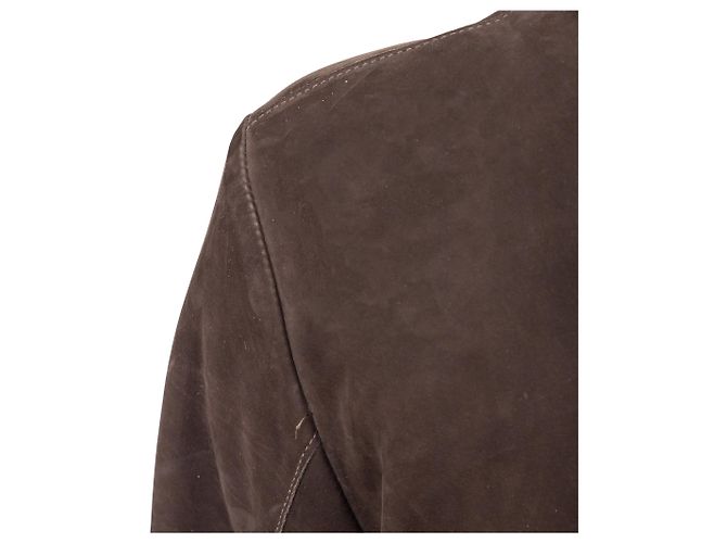 Bally Wildlederjacke Braun - Ansicht 5