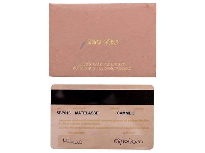 Miu Miu Belle Mini Matelassé Clutch Rosa - vista 14