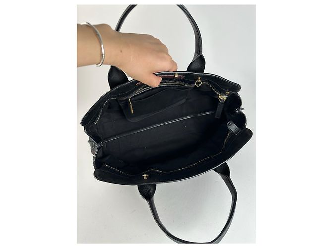 Chloé Vintage Chloe Leder Tasche schwarz rot - Ansicht 6