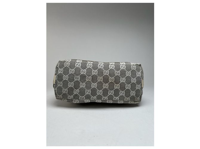 Vintage Gucci Monogramm Tasche Weiß - Ansicht 6
