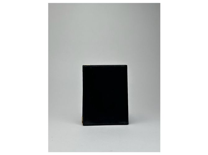 Triomphe Céline Portefeuille en cuir pliable vintage Celine Paris noir - vue 3