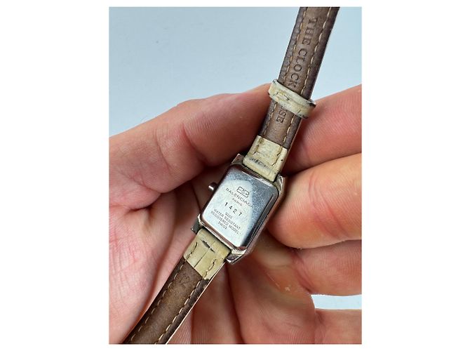 Vintage Balenciaga Uhr Silber - Ansicht 3
