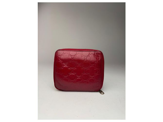 Comme Des Garcons Vintage Comme Des Garçons Zippy Leather wallet red - view 2