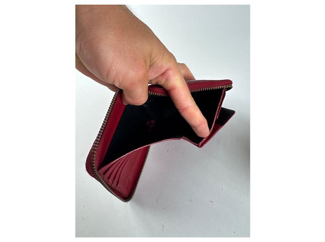 Comme Des Garcons Vintage Comme Des Garçons Zippy Leather wallet red - view 5