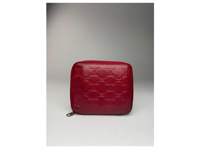 Comme Des Garcons Vintage Comme Des Garçons Zippy Leather wallet red - view 6
