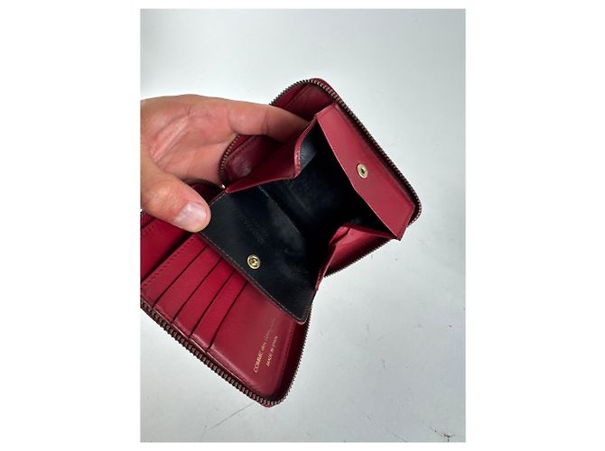 Comme Des Garcons Vintage Comme Des Garçons Zippy Leather wallet red - view 8