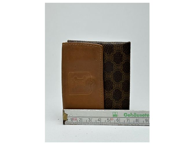 Céline Vintage Celine Paris Leather Coin Case brown - view 10