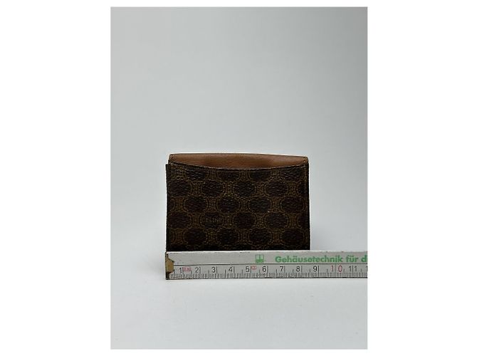 Céline Vintage Celine Paris Leather Coin Case brown - view 5