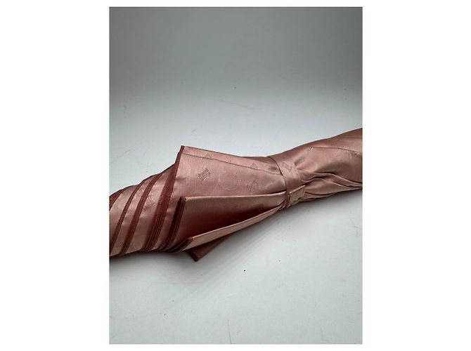 Céline Vintage Celine Paris Monogram Regenschirm rosa Lila - Ansicht 4