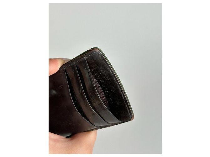 Vintage Dior Leather Card holder brown - view 3