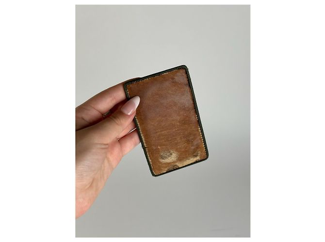 Vintage Dior Leather Card holder brown - view 6