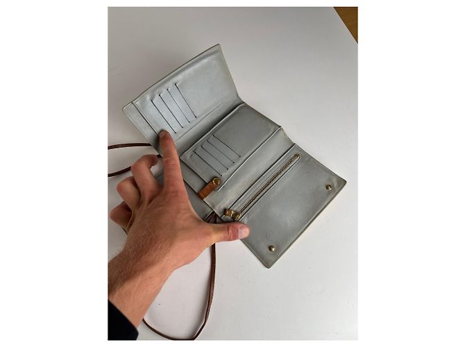 Vintage Louis Vuitton Vernis Leder Tasche gelb - Ansicht 6