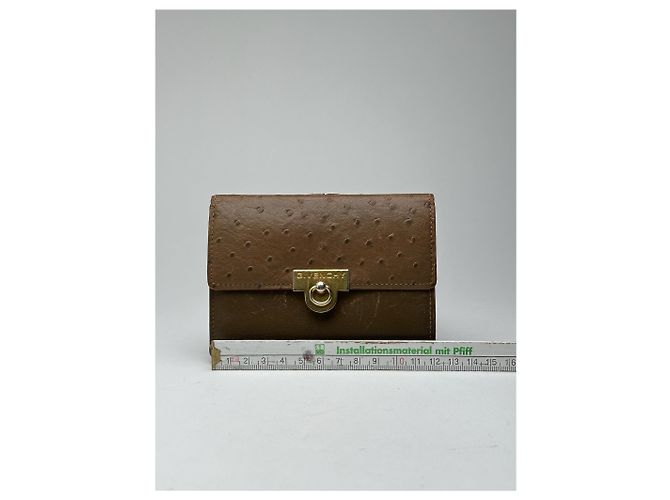 Vintage Givenchy Wallet Brown Khaki - view 10