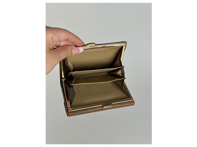 Vintage Givenchy Wallet Brown Khaki - view 13