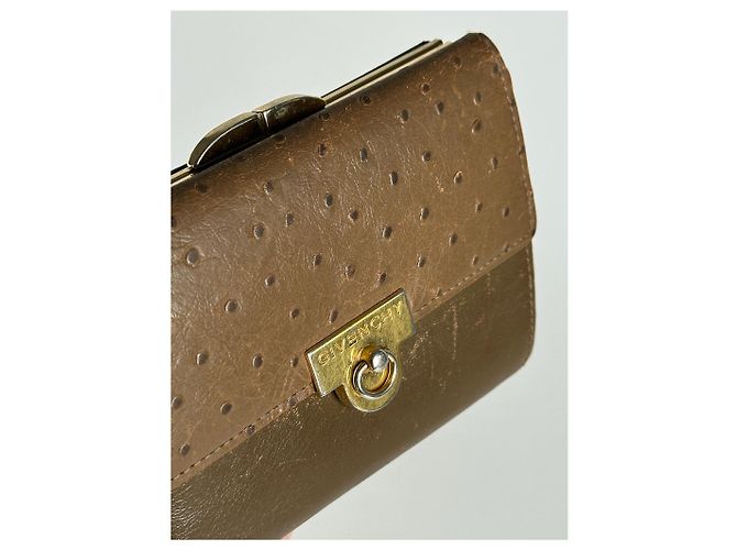 Vintage Givenchy Wallet Brown Khaki - view 3