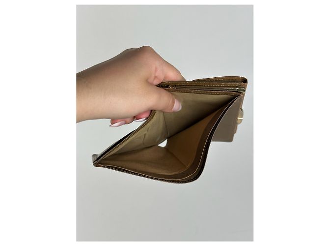 Vintage Givenchy Wallet Brown Khaki - view 4