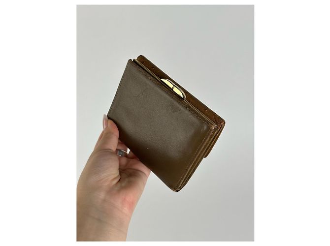 Vintage Givenchy Wallet Brown Khaki - view 7