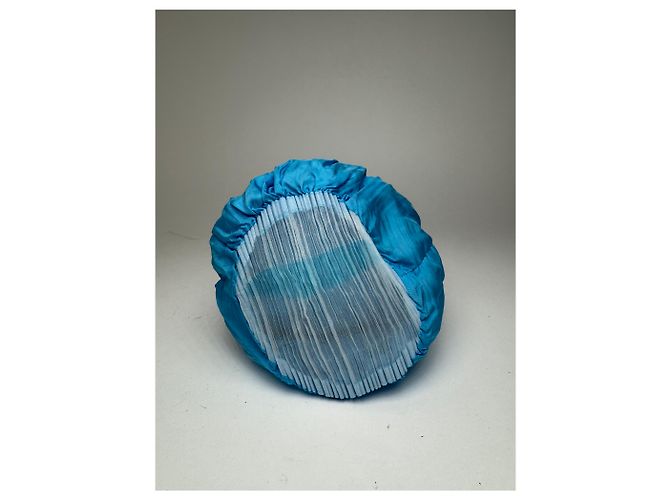 Vintage Issey Miyake Plissee Tasche blau - Ansicht 10