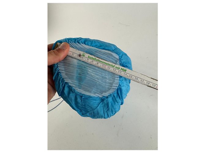 Vintage Issey Miyake Plissee Tasche blau - Ansicht 14