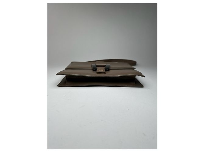 Vintage Gucci Ledertasche braun Khaki - Ansicht 11