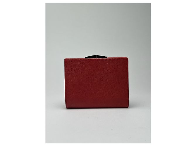 Vintage Givenchy Leather Wallet red - view 2