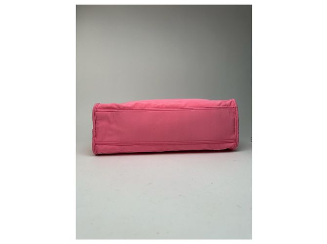 Vintage Courreges Polyester Tasche rosa Pink - Ansicht 11