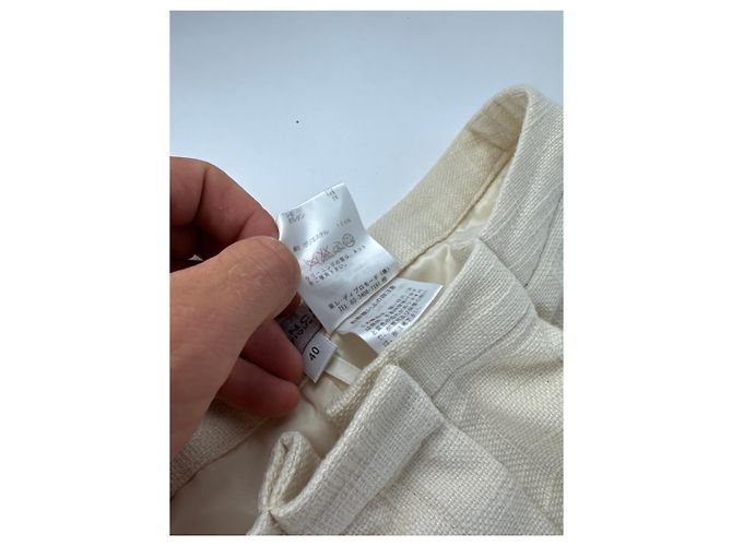 Vintage Givenchy Hose Beige M - Ansicht 10