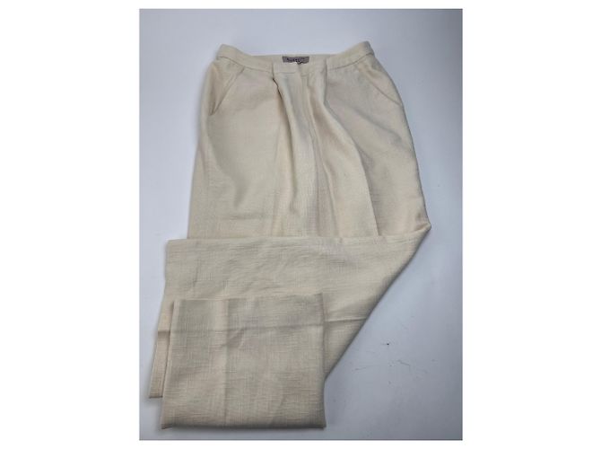 Vintage Givenchy Hose Beige M - Ansicht 14