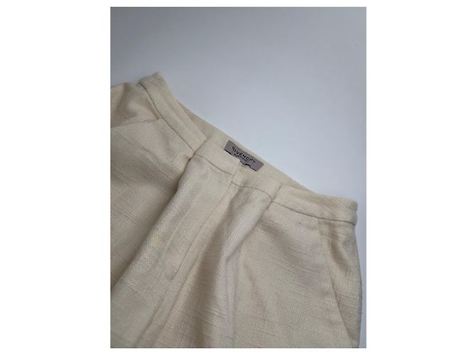Vintage Givenchy Hose Beige M - Ansicht 2