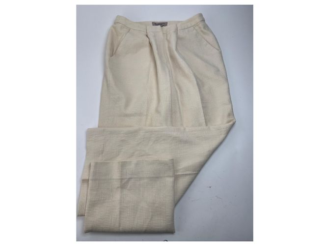 Vintage Givenchy Hose Beige M - Ansicht 6