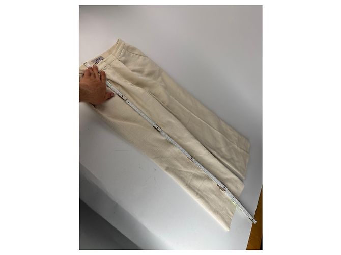Vintage Givenchy Hose Beige M - Ansicht 7