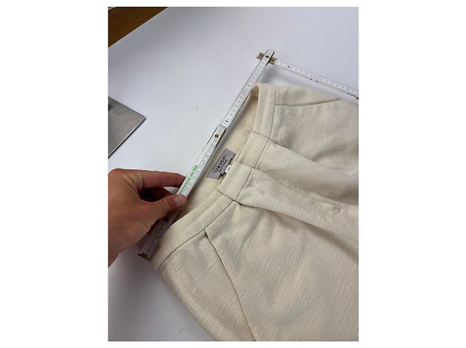 Vintage Givenchy Hose Beige M - Ansicht 8