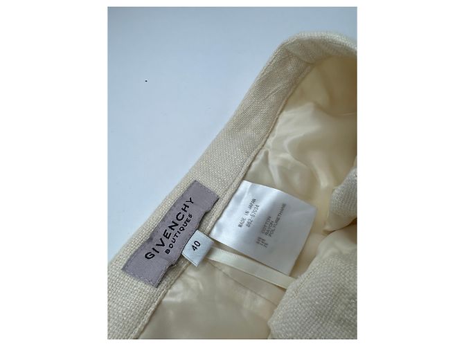 Vintage Givenchy Hose Beige M - Ansicht 9