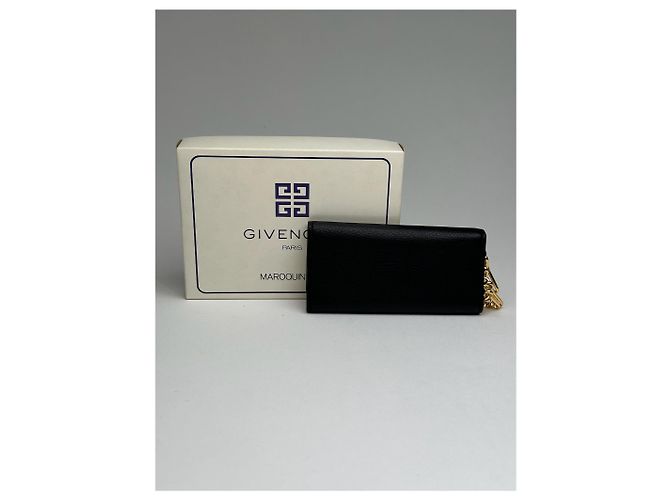 Vintage Givenchy Leather key Holder black - view 3