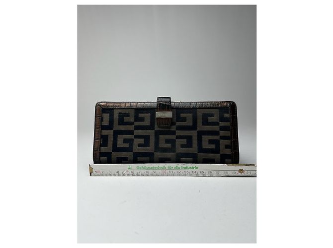 Cartera Monograma Vintage Givenchy Negro - vista 12