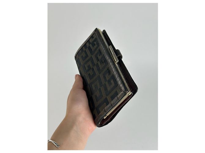 Cartera Monograma Vintage Givenchy Negro - vista 3