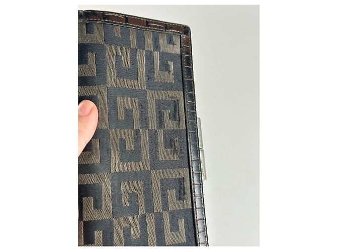 Cartera Monograma Vintage Givenchy Negro - vista 5